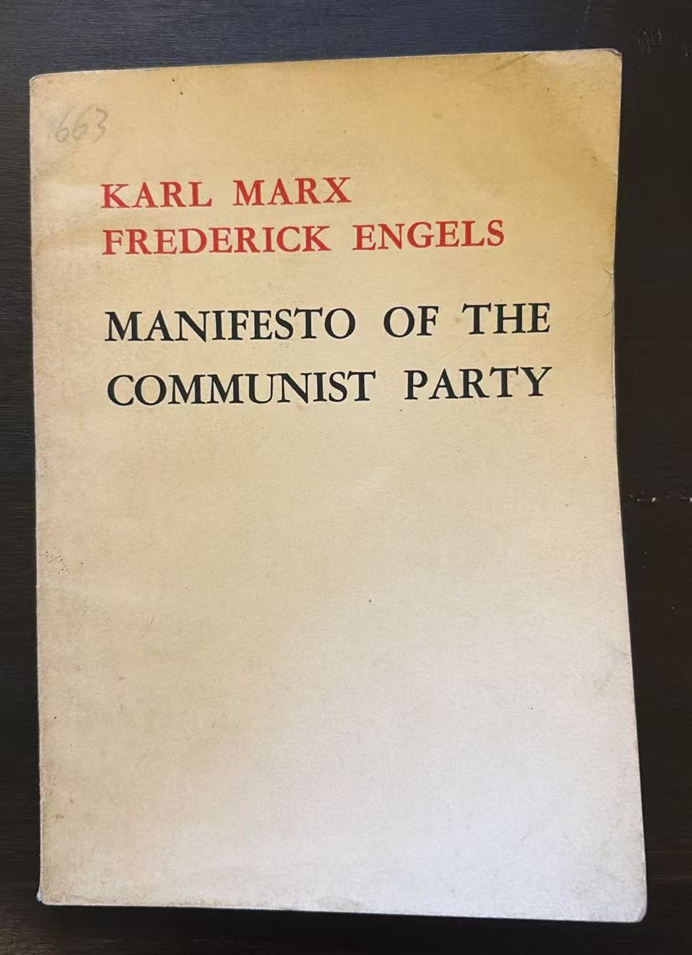 Manifesto of the Communist Party