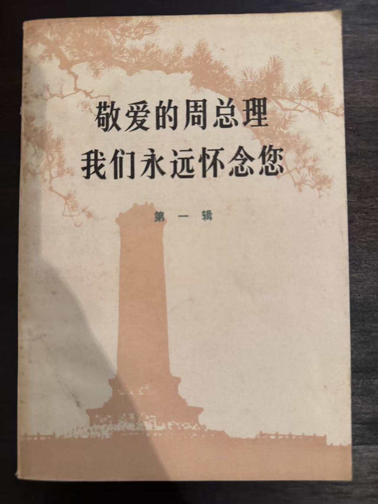 敬爱的周总理 我们永远怀念您第一辑