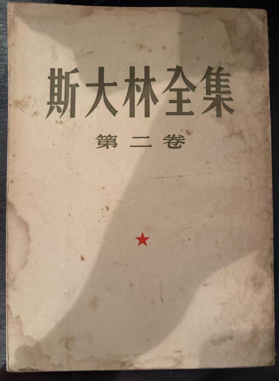 斯大林全集第二卷