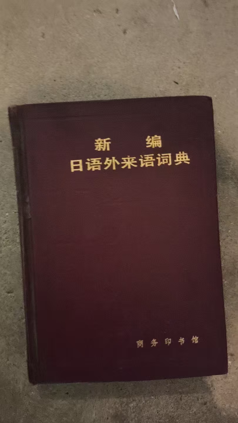 新编日语外来语词典