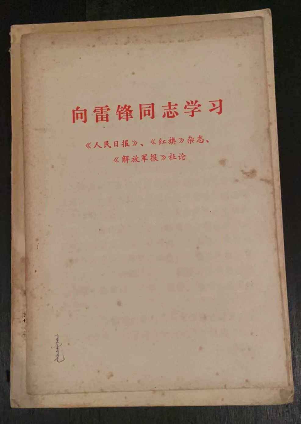 向雷锋同志学习