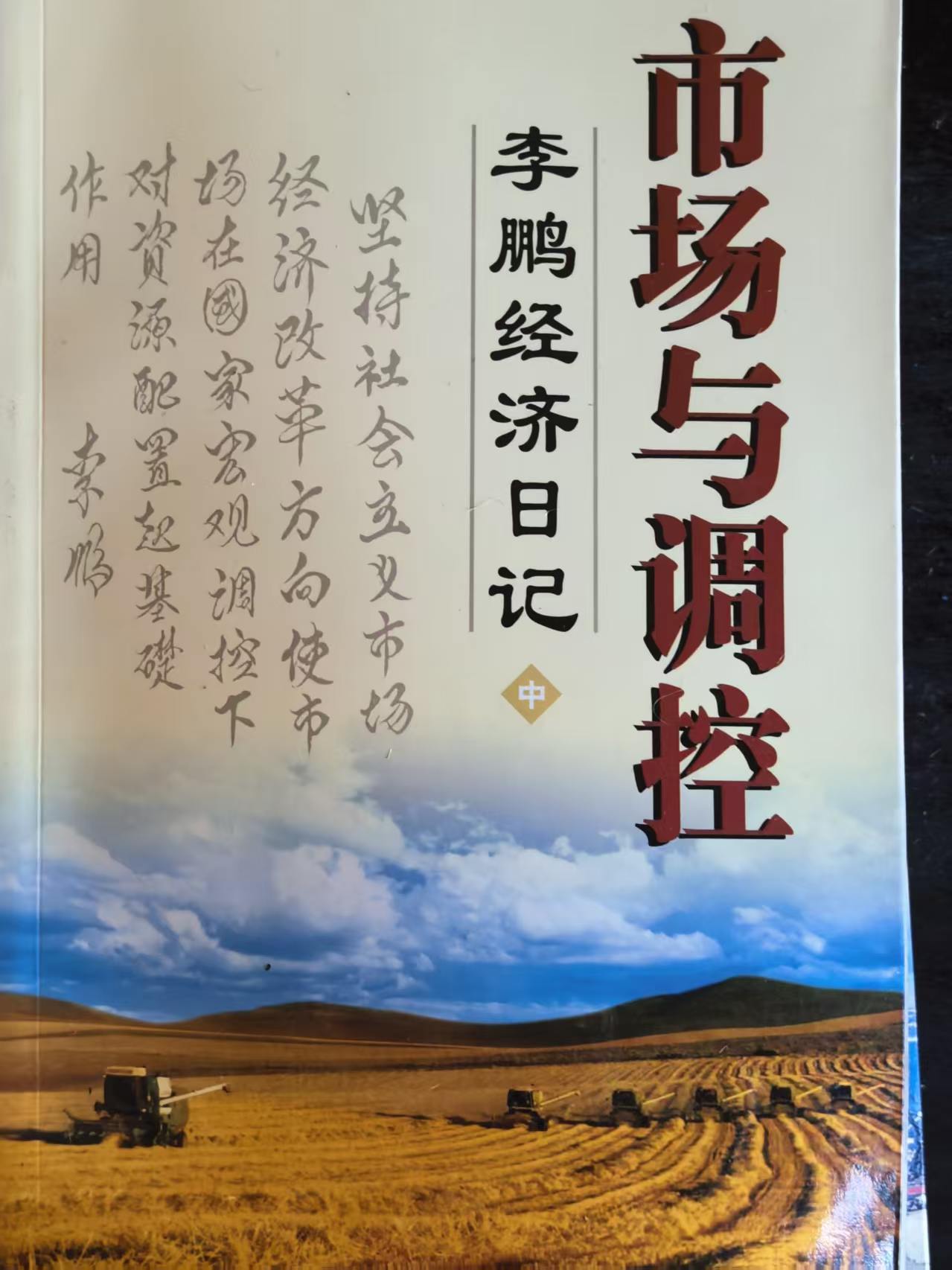 市场与调控 李鹏经济日记