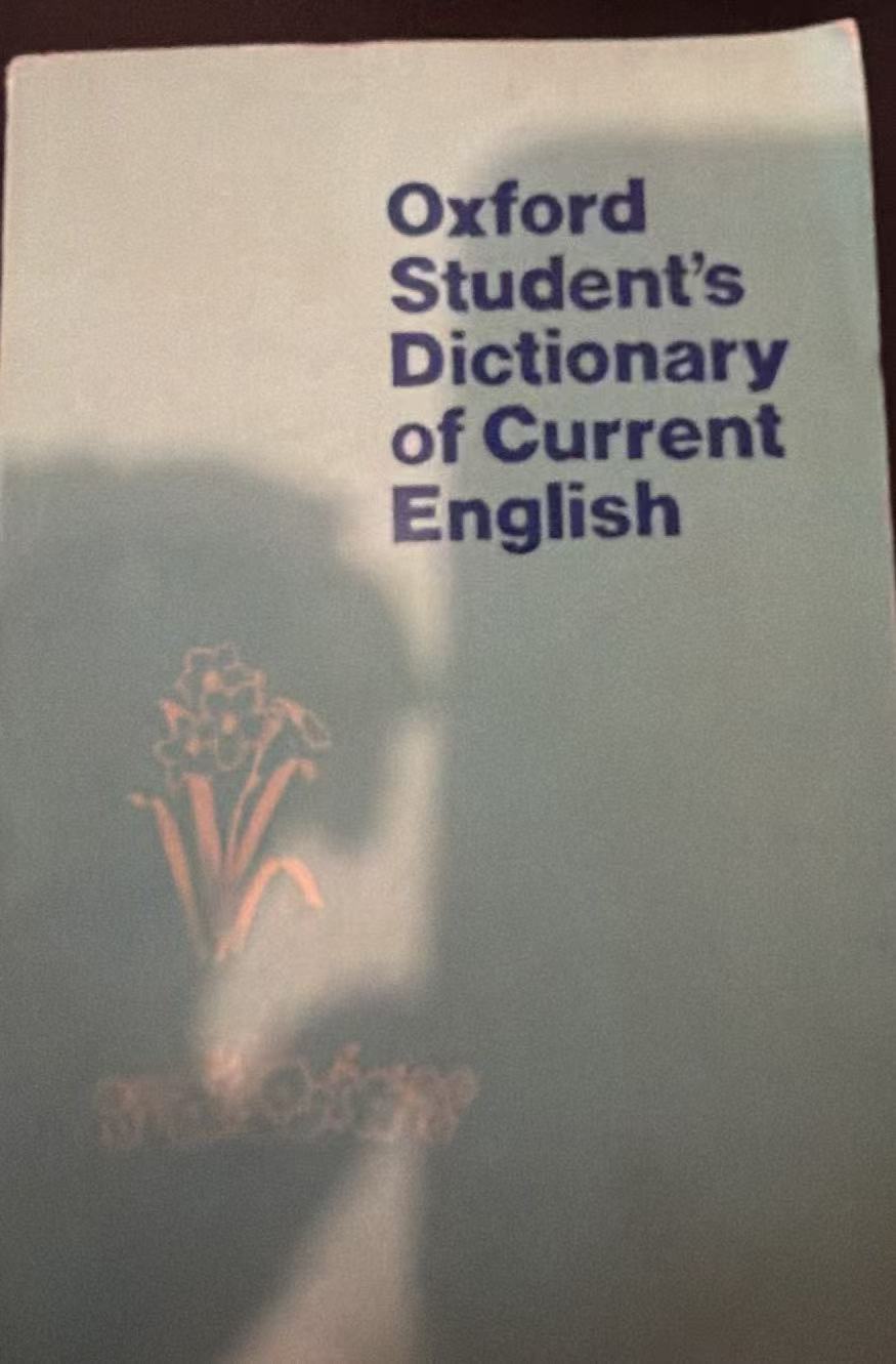 Oxford Student's Dictionary of Current English