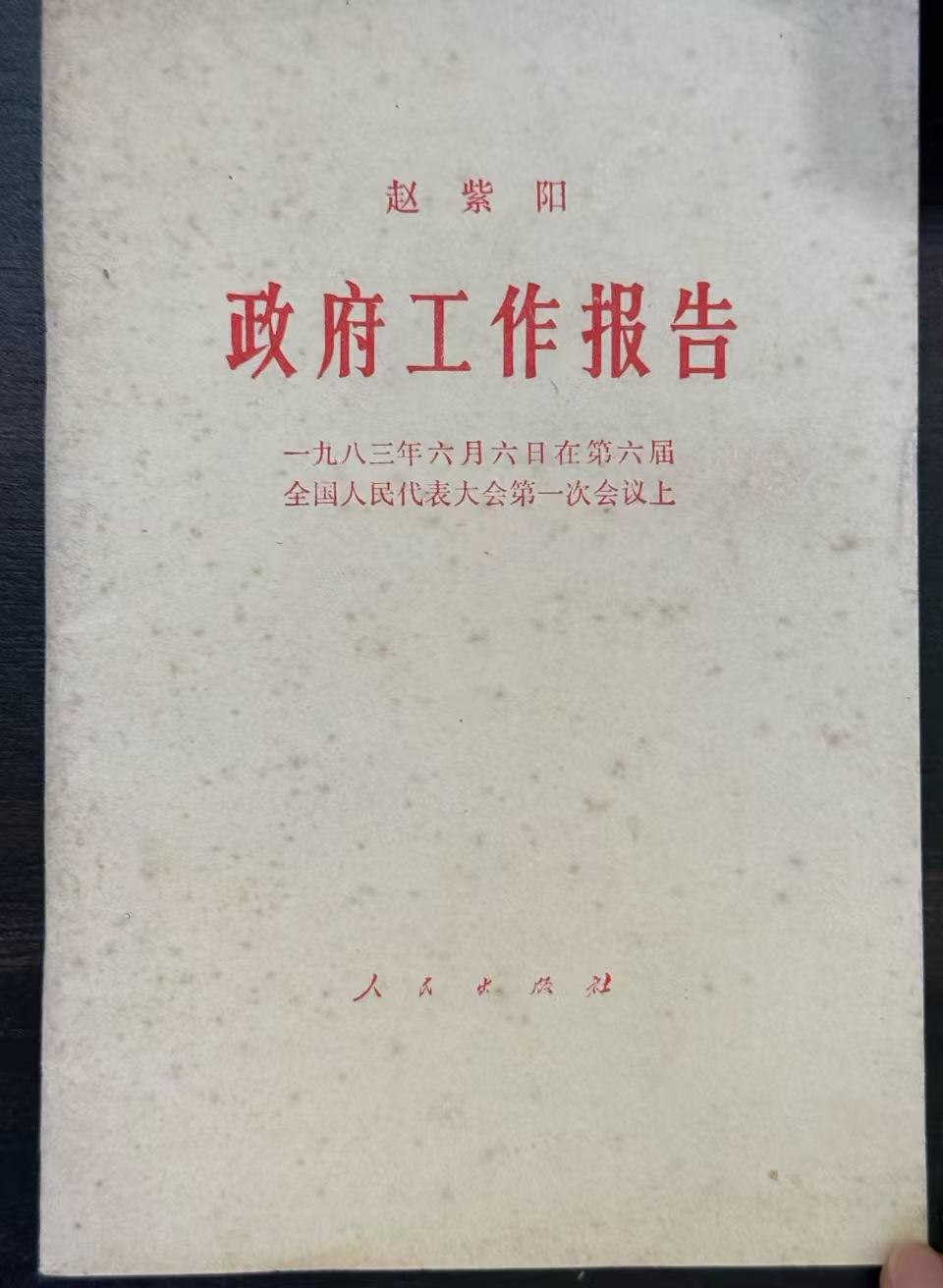 政府工作报告