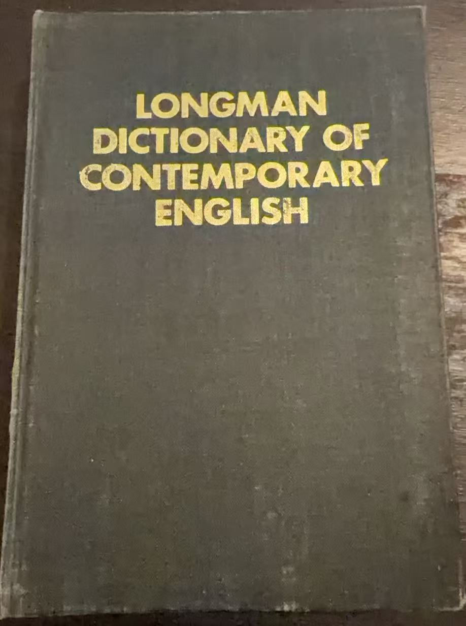 Longman Dictionary of Contemporary English